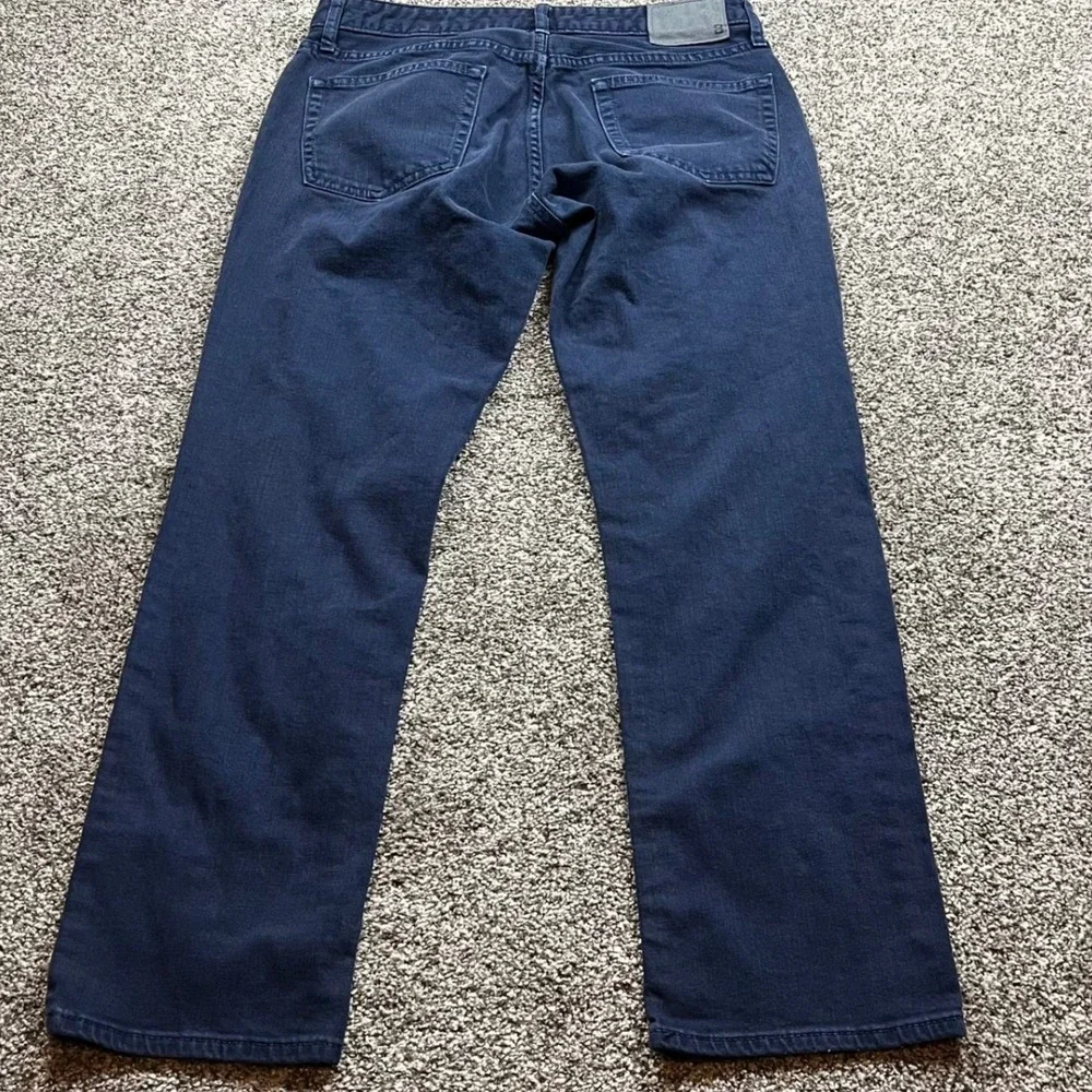 BONOBOS jeansMens 30x27 Straight Leg Casual dark wash